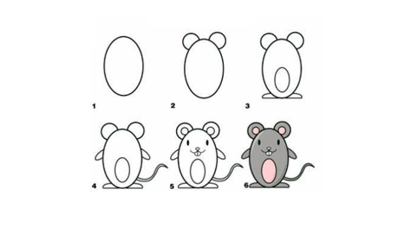 Vẽ động vật: 30 cách vẽ đơn giản và dễ thương nhất