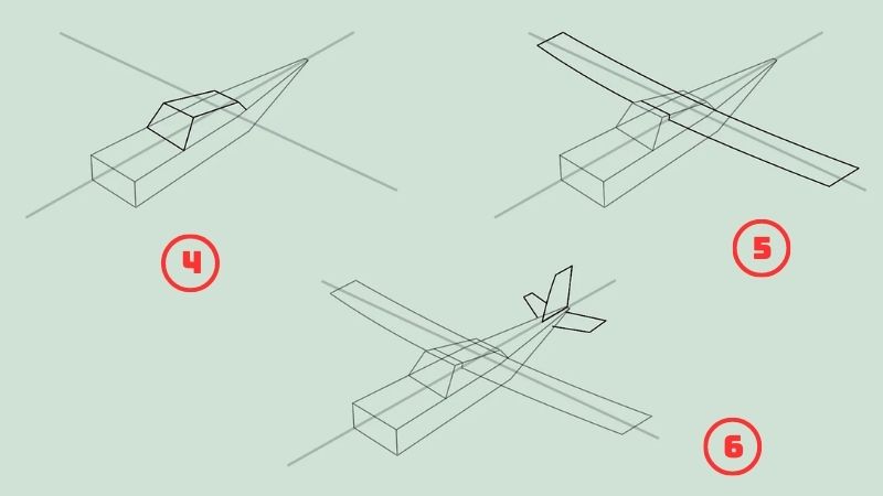 Vẽ máy bay: Hướng dẫn chi tiết cách vẽ từ cơ bản đến nâng cao