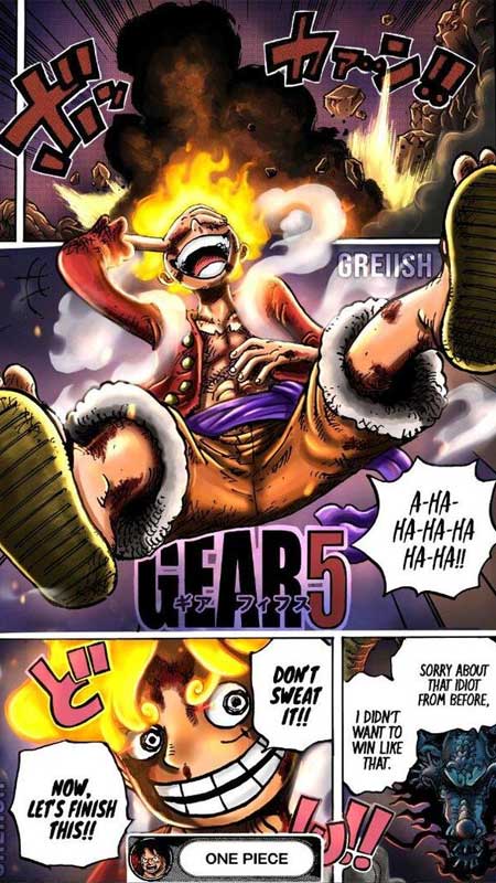 Luffy Wallpaper: Top hình nền Luffy Gear 5 ấn tượng
