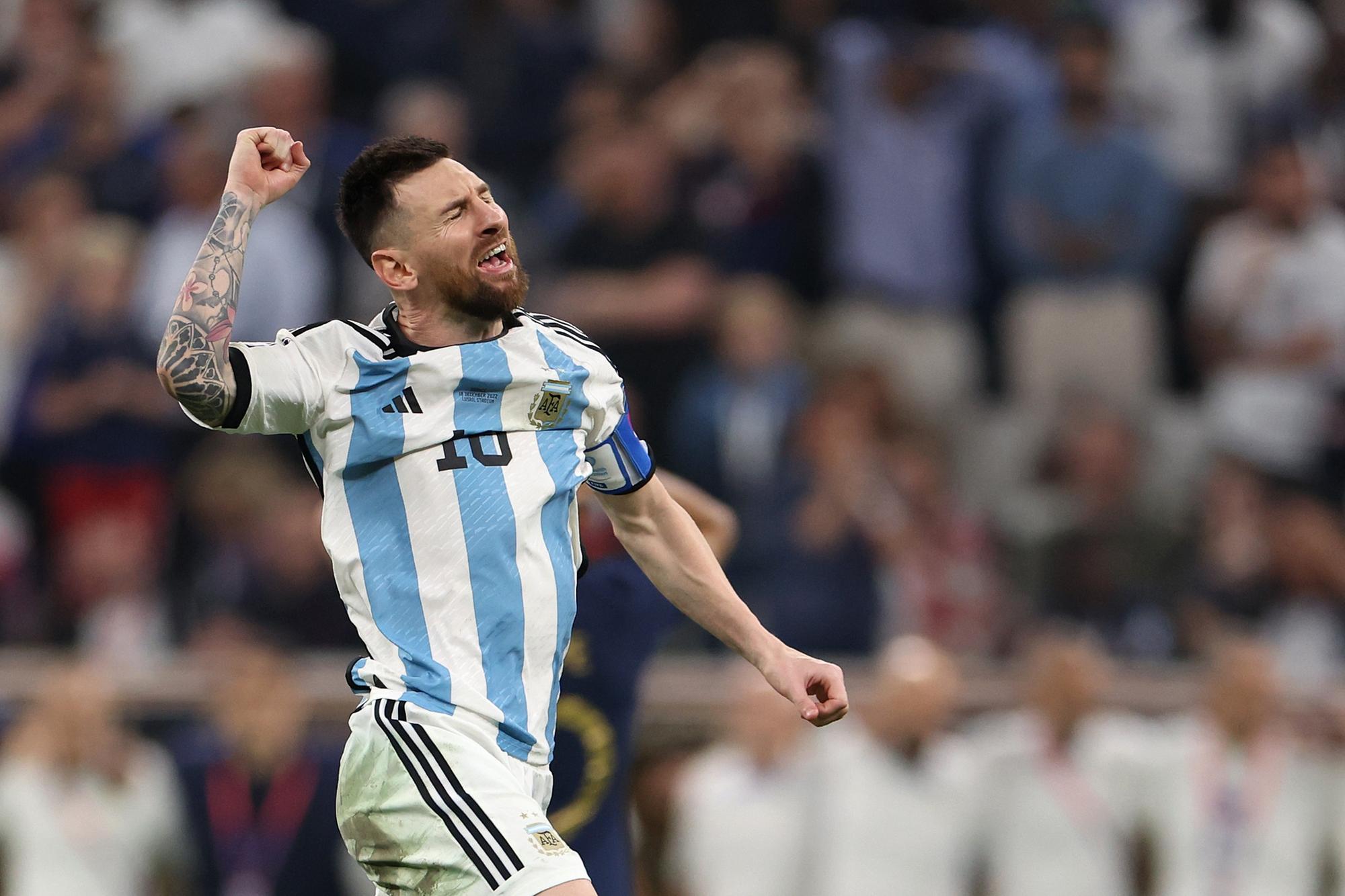 Argentina của Lionel Messi giành chiến thắng trong trận chung kết World Cup hoành tráng với Pháp mặc dù Kylian Mbappe lập hat-trick