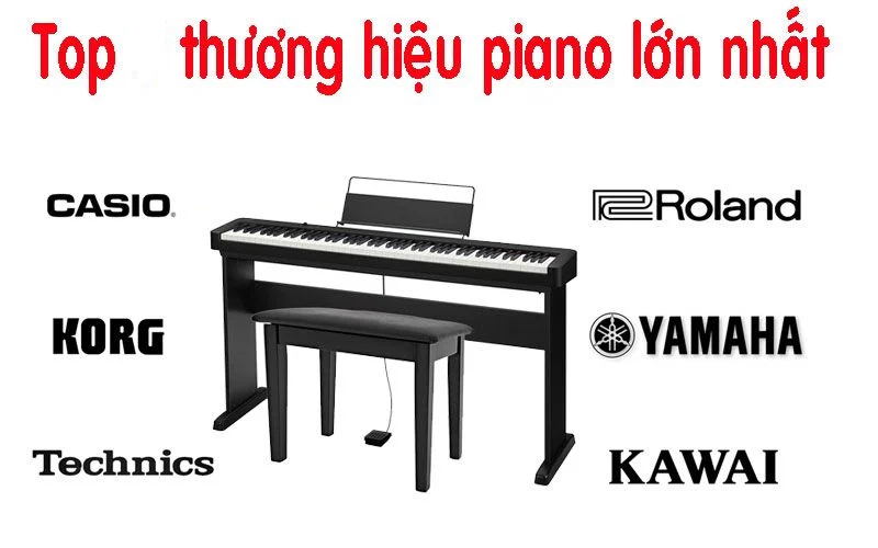 Top 10 thương hiệu đàn piano điện tốt nhất dành cho người mới bắt đầu