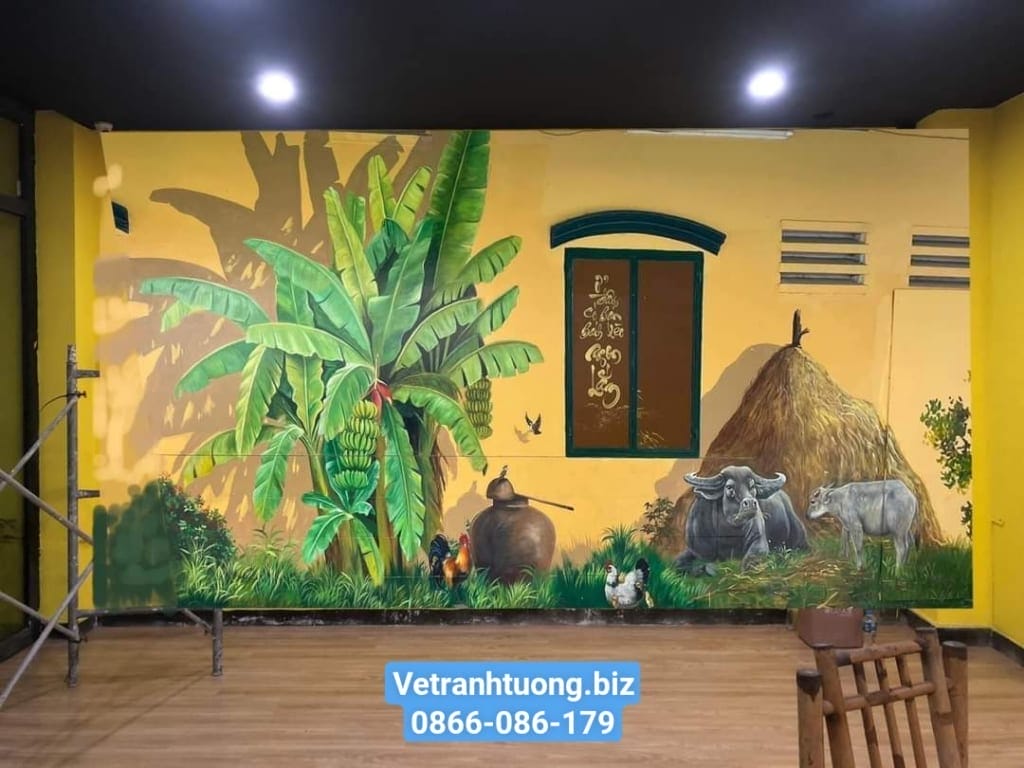 mẫu vẽ tranh tường