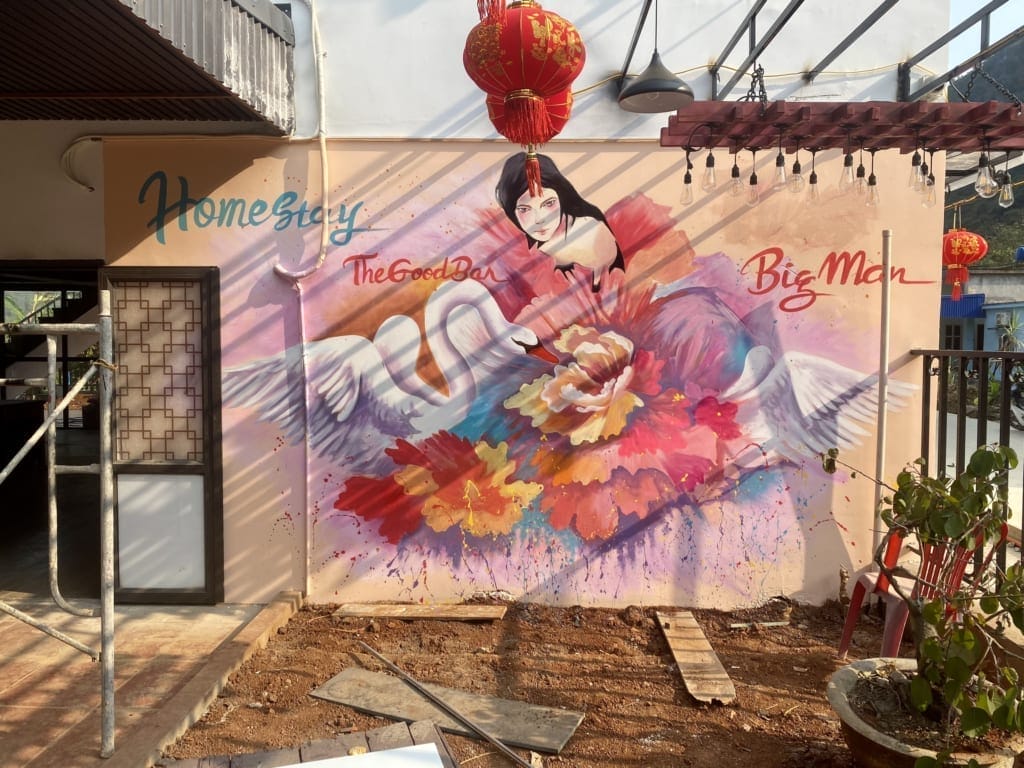 bức tranh tường đẹp