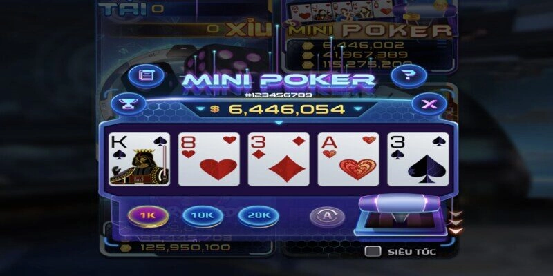 Cách chơi Mini Poker - Tìm hiểu bí quyết để giành giải độc đắc