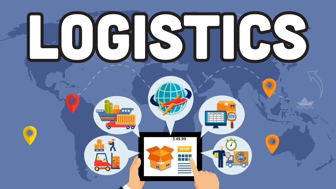 Trong tiếng Anh, logistics được dịch từ chữ “Logistics”.